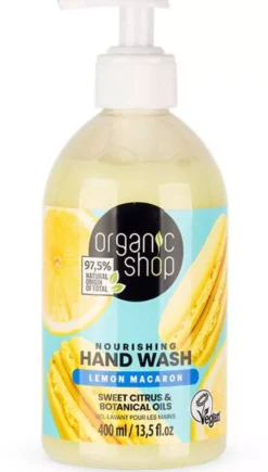 Organic Shop Nourishing Hand Wash Sweet Citrus & Botanical Oils 400 ml