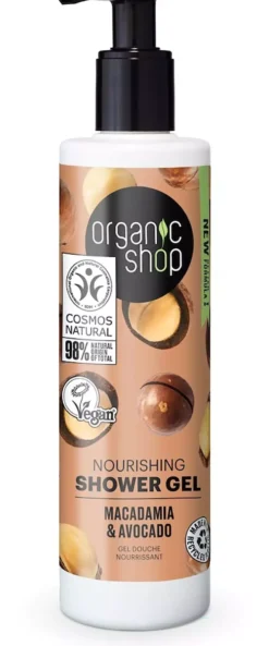 Organic Shop Shower Gel Macadamia & Avocado 280 ml