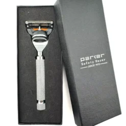 Parker Shaving Parker CHRFUS Fusion Compatible Deluxe Chrome Razor