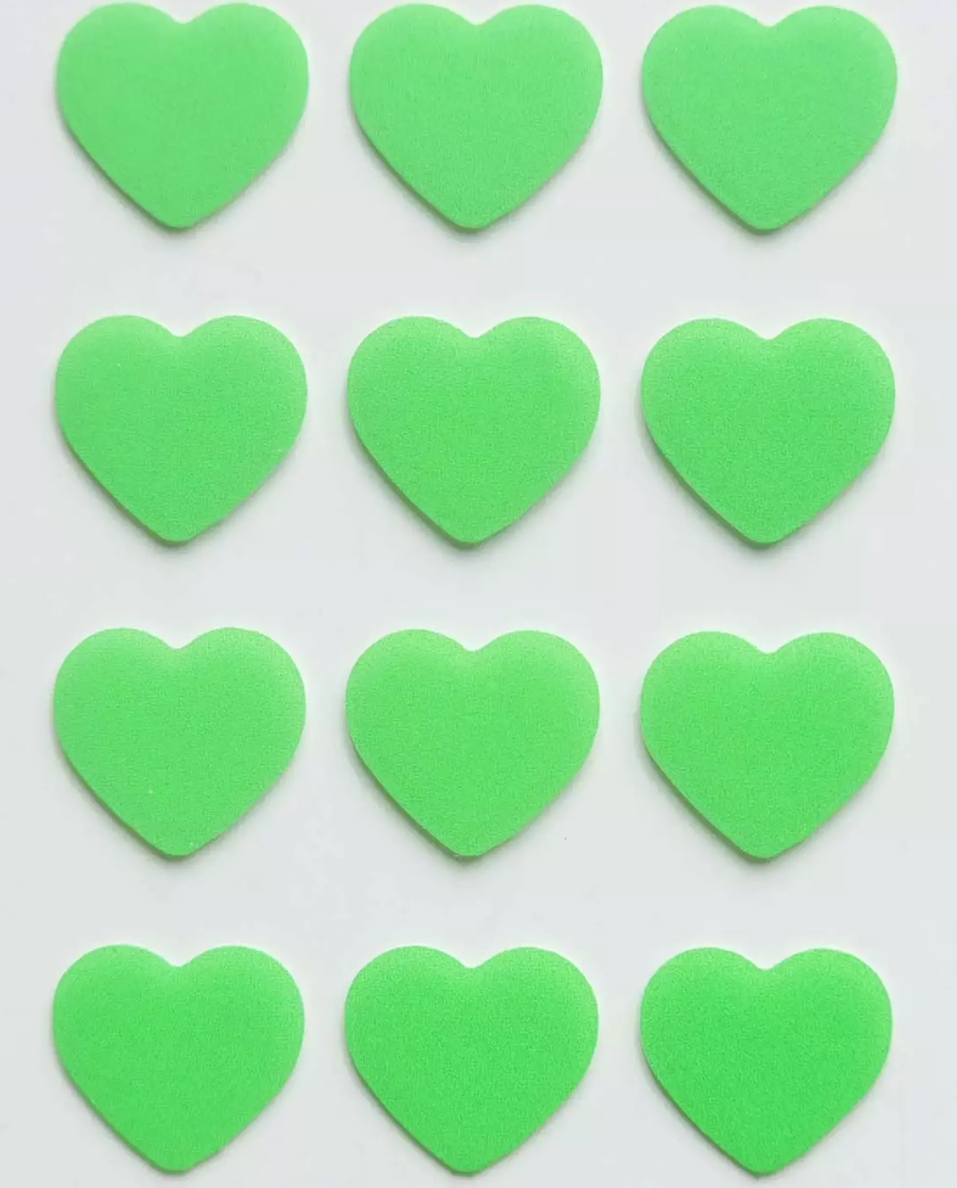 Peggy World Blemish Patches Stars and Hearts Lime Green
