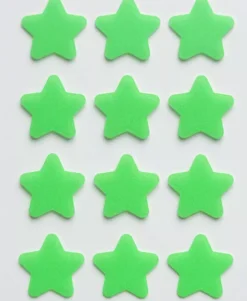 Peggy World Blemish Patches Stars and Hearts Lime Green