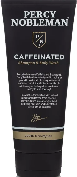 Percy Nobleman Caffeinated Shampoo & Body Wash 200 ml