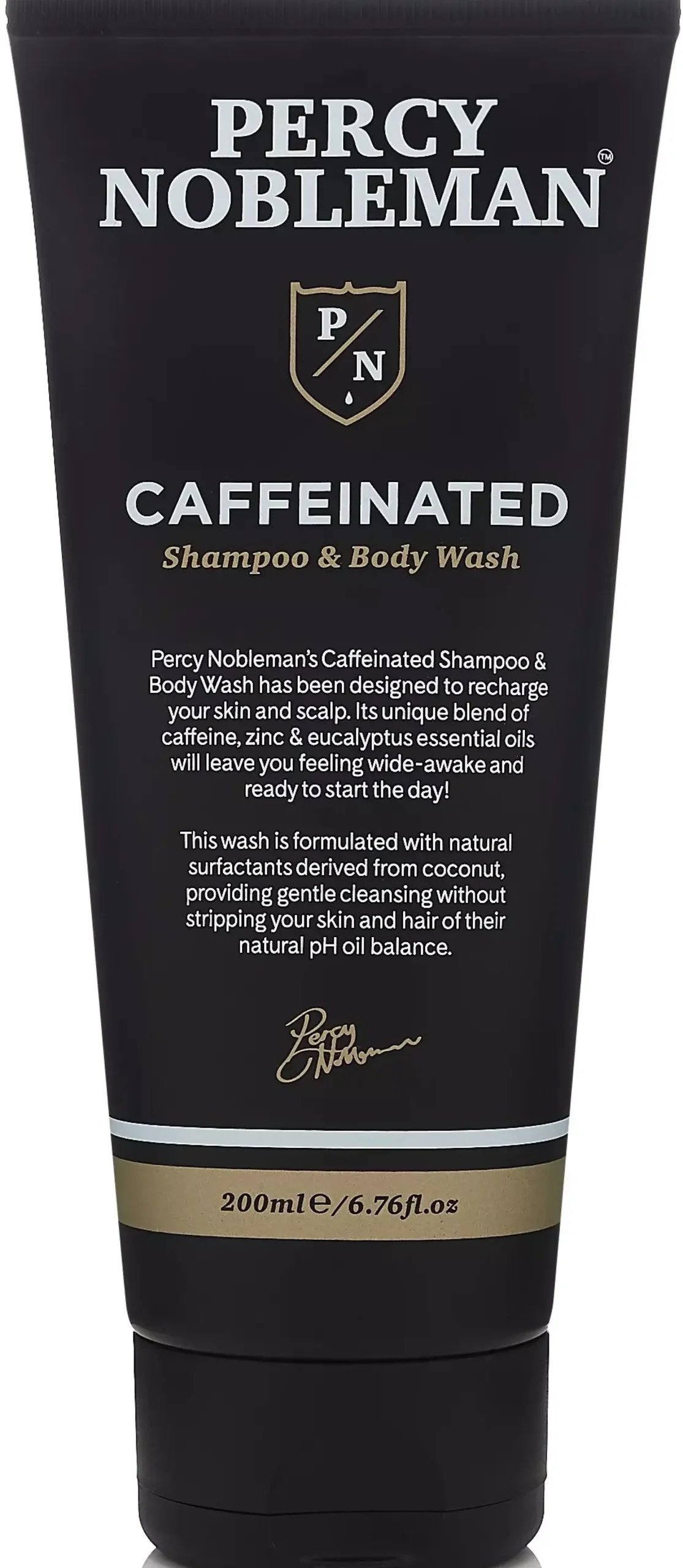Percy Nobleman Caffeinated Shampoo & Body Wash 200 ml