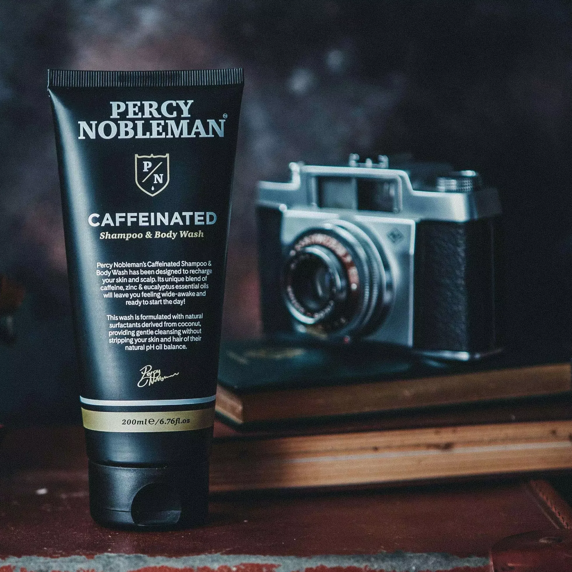 Percy Nobleman Caffeinated Shampoo & Body Wash 200 ml