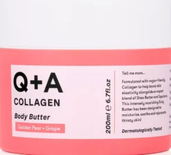Q+A Collagen Body Butter 200 ml