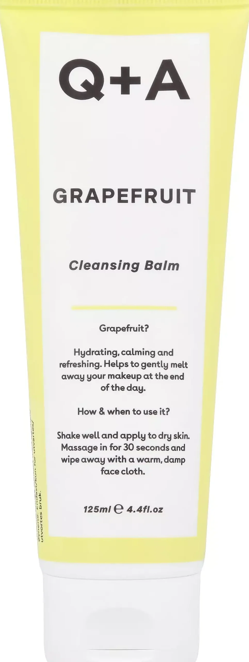 Q+A Grapefruit Cleansing Balm 125 ml