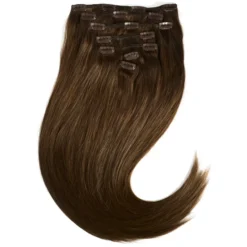 Rapunzel of Sweden Classic Clip-ins Straight / Medium Volume / 7 pieces 40 cm 2.0 Dark Brown