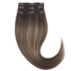 Rapunzel of Sweden Classic Clip-ins Straight / Light Volume / 3 pieces 40 cm Hazelnut Caramel Balayage B2.3/5.0