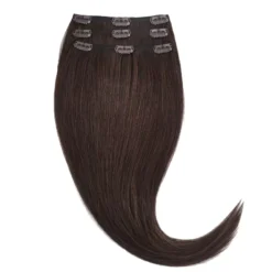 Rapunzel of Sweden Classic Clip-ins Straight / Light Volume / 3 pieces 50 cm 2.3 Chocolate Brown
