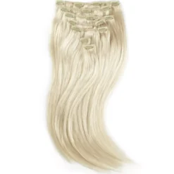 Rapunzel of Sweden Classic Clip-ins Straight / Medium Volume / 7 pieces 50 cm 10.10 Platinum Blonde