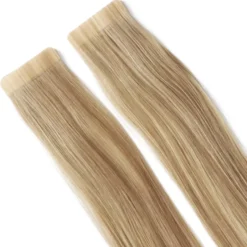 Rapunzel of SwedenClassic 4 Premium Tape Extensions Straight / Classic Tape 4 cm / 8 pieces40 cm M7.3/10.8 Cendre Ash Blonde Mix