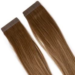 Rapunzel of SwedenClassic 4 Premium Tape Extensions Straight / Classic Tape 4 cm / 8 pieces 40 cm Brownish Blonde Balayage B5.0/8.3