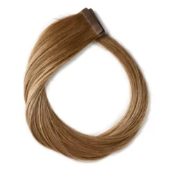 Rapunzel of SwedenClassic 4 Premium Tape Extensions Straight / Classic Tape 4 cm / 8 pieces 40 cm Brownish Blonde Balayage B5.0/8.3