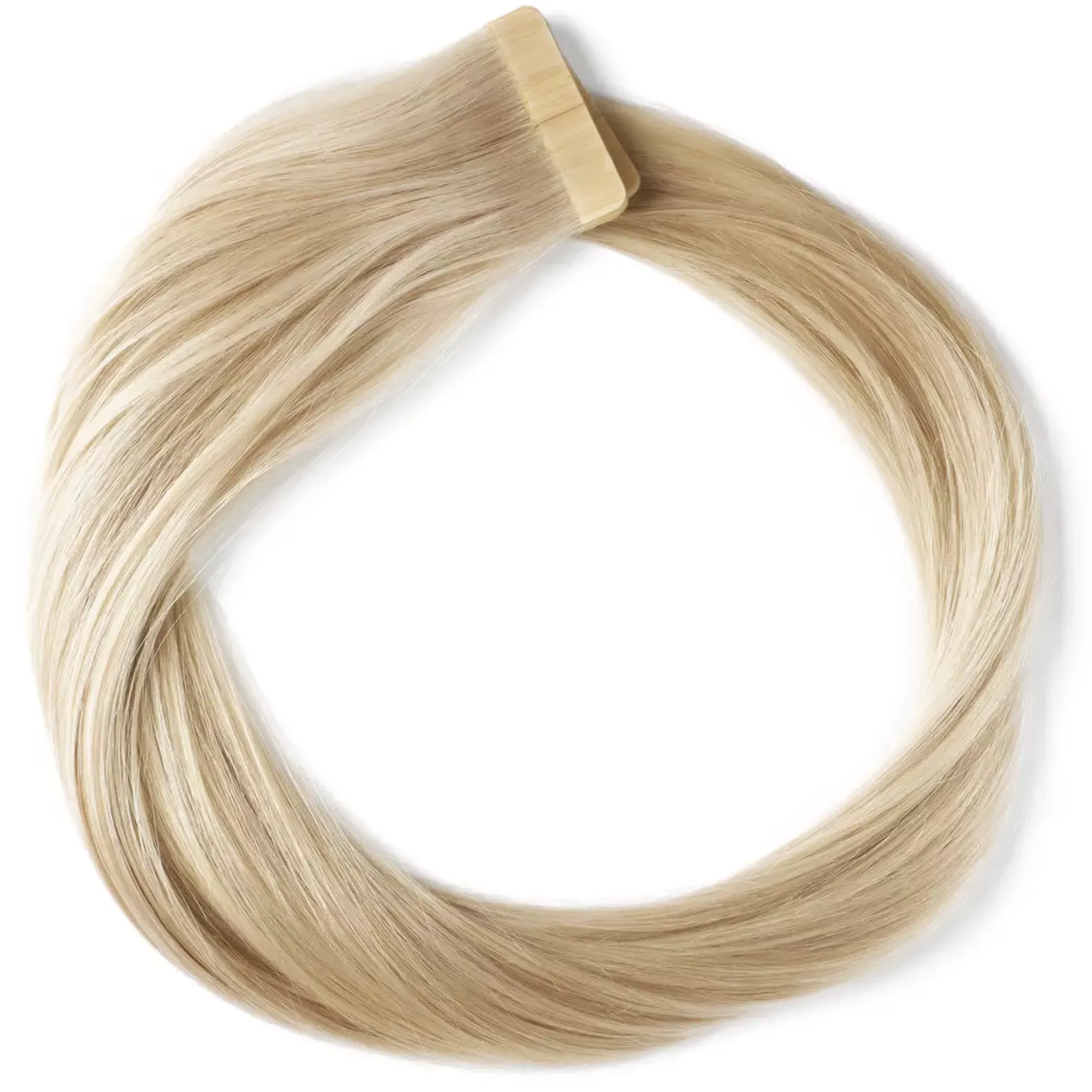 Rapunzel of Sweden Premium Tape Extensions Straight / Classic Tape 4 cm / 8 pieces 50 cm 10.7 Light Grey
