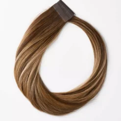 Rapunzel of Sweden Premium Tape Extensions Straight / Classic Tape 4 cm / 8 pieces 50 cm Hazelnut Caramel Balayage B2.3/5.0