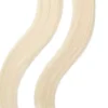 Rapunzel of Sweden Single Invisible Clip-ins Straight / 2 pieces 40 cm 10.10 Platinum Blonde