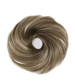 Rapunzel of Sweden Vegan Hair Scrunchie 20 cm Dark Ashy Blonde Balayage B2.6/10.7