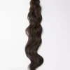 Rapunzel of Sweden Vegan Ponytail Beach Wave / Clip-in / Medium Volume 40 cm 2.3 Chocolate Brown