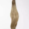 Rapunzel of Sweden Vegan Ponytail Straight / Clip-in / Medium Volume 50 cm Brown Ash Blonde Balayage B5.1/7.3
