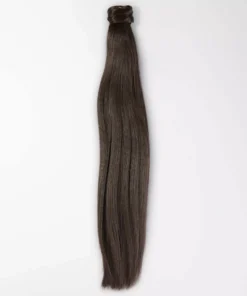 Rapunzel of Sweden Vegan Ponytail Straight / Clip-in / Medium Volume 50 cm 2.3 Chocolate Brown