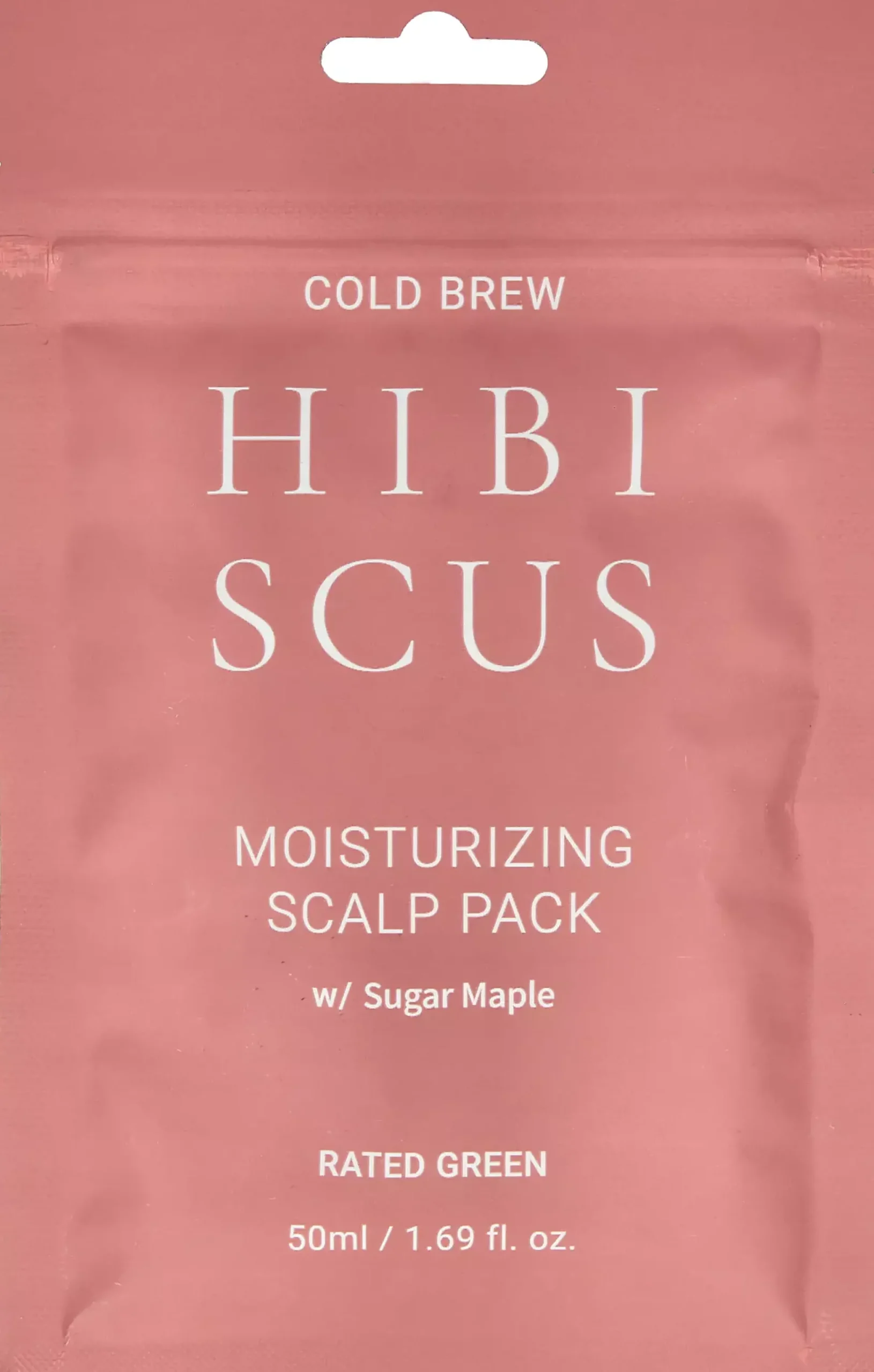 Rated GreenScalp Pack Cold Brew Hibiscus Moisturizing Scalp Pack w/ Sugar Maple 50 ml