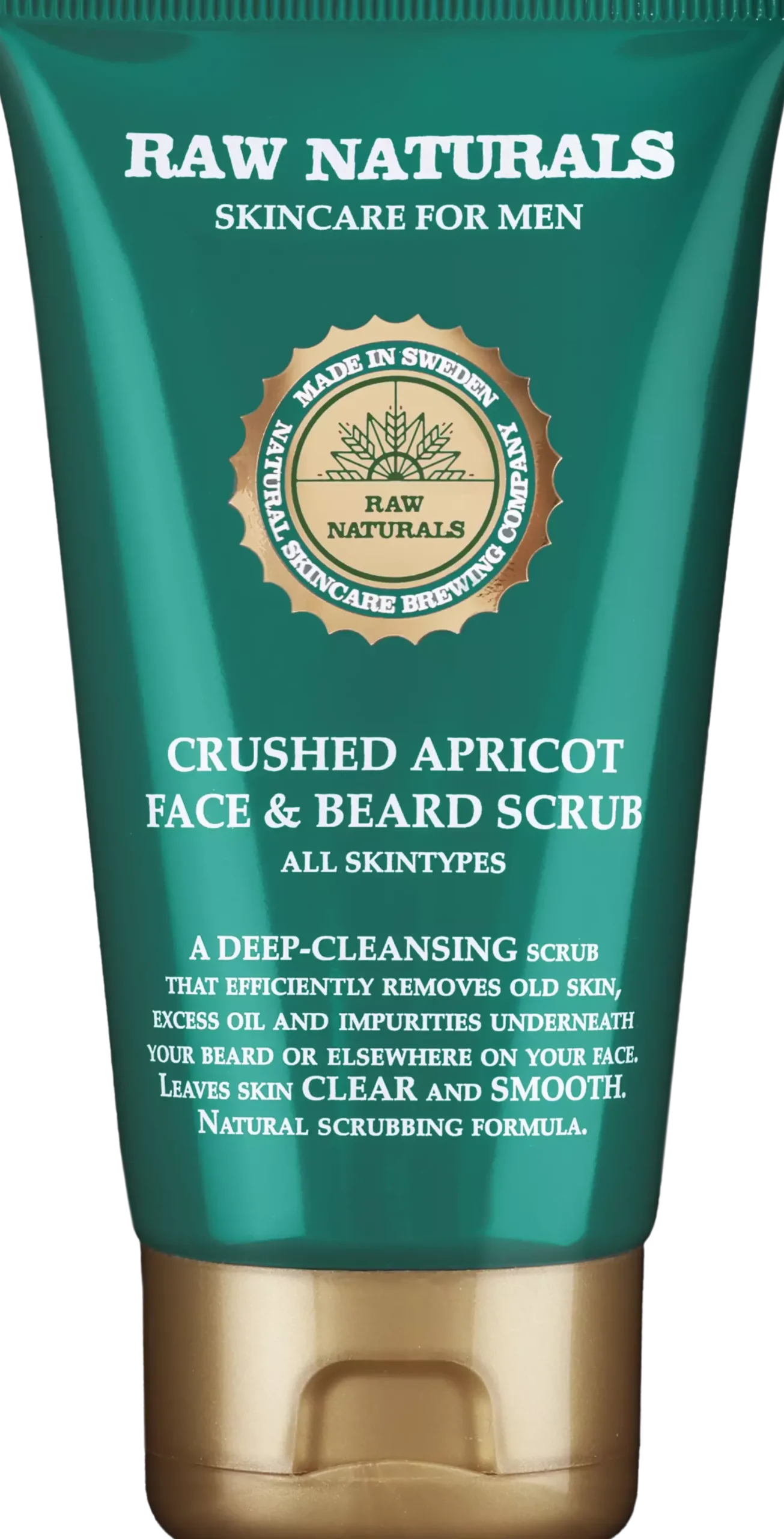 Raw Naturals Crushed Apricot Face & Beard Scrub