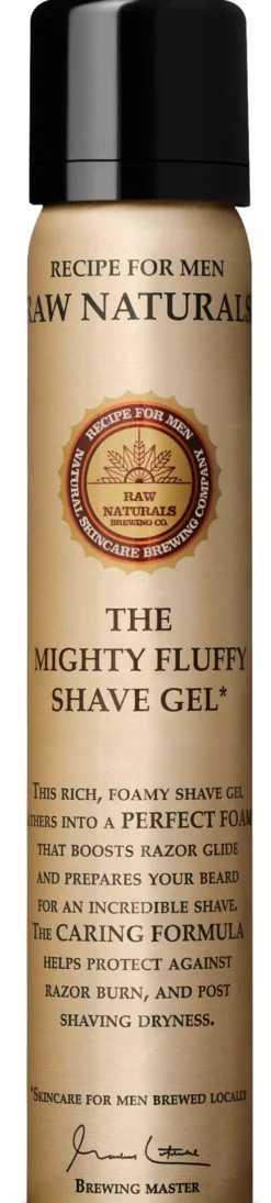 Raw Naturals Recipe For Men The Mighty Fluffy Shave Gel 75 ml