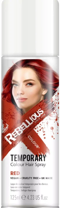 Rebellious Colour Hair Spray Blue