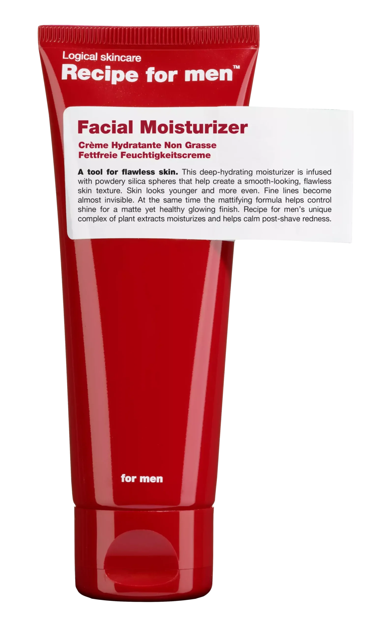 Recipe for men Facial Moisturizer 75 ml