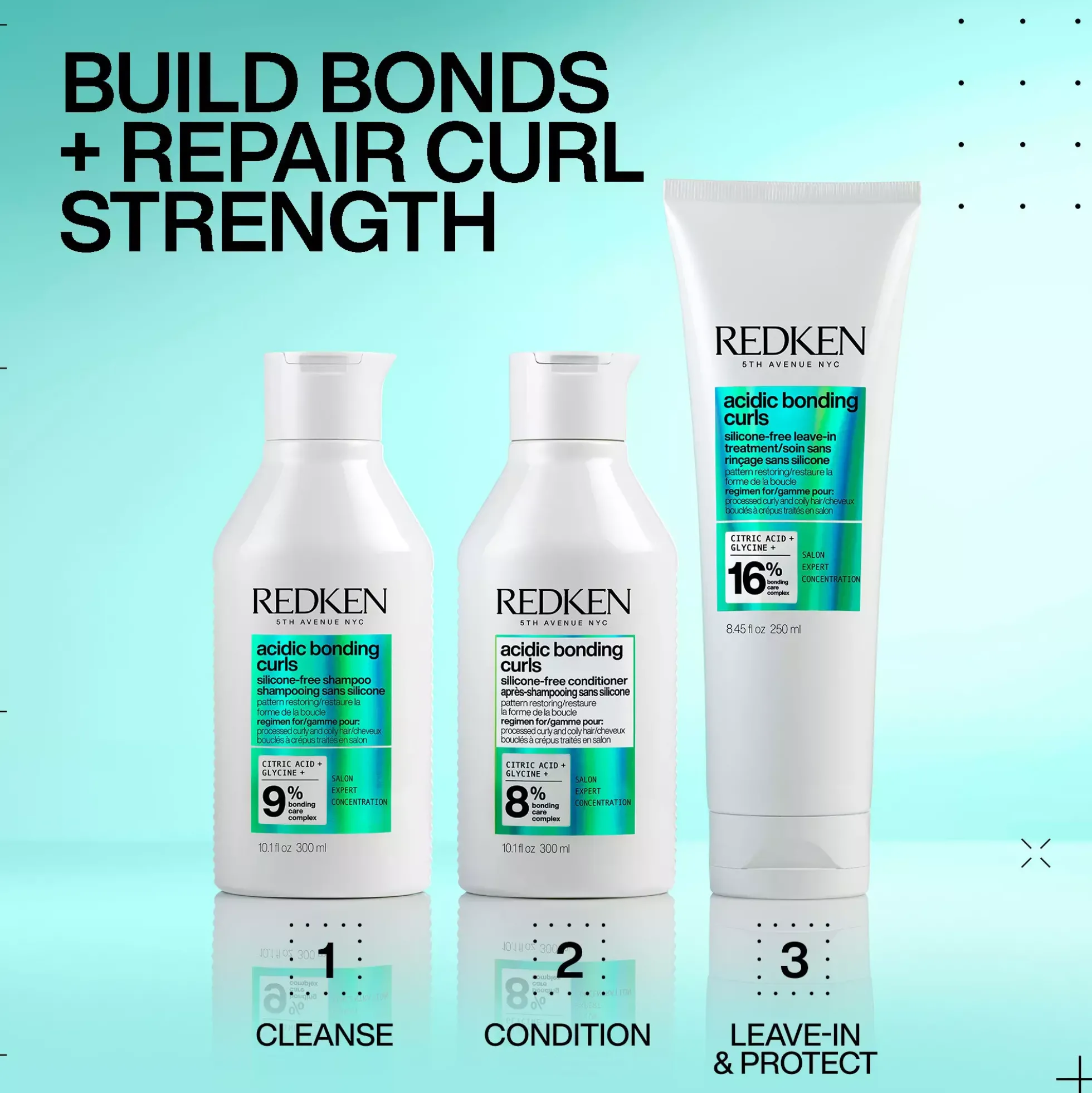 RedkenAcidic Bonding Curls Shampoo 300 ml