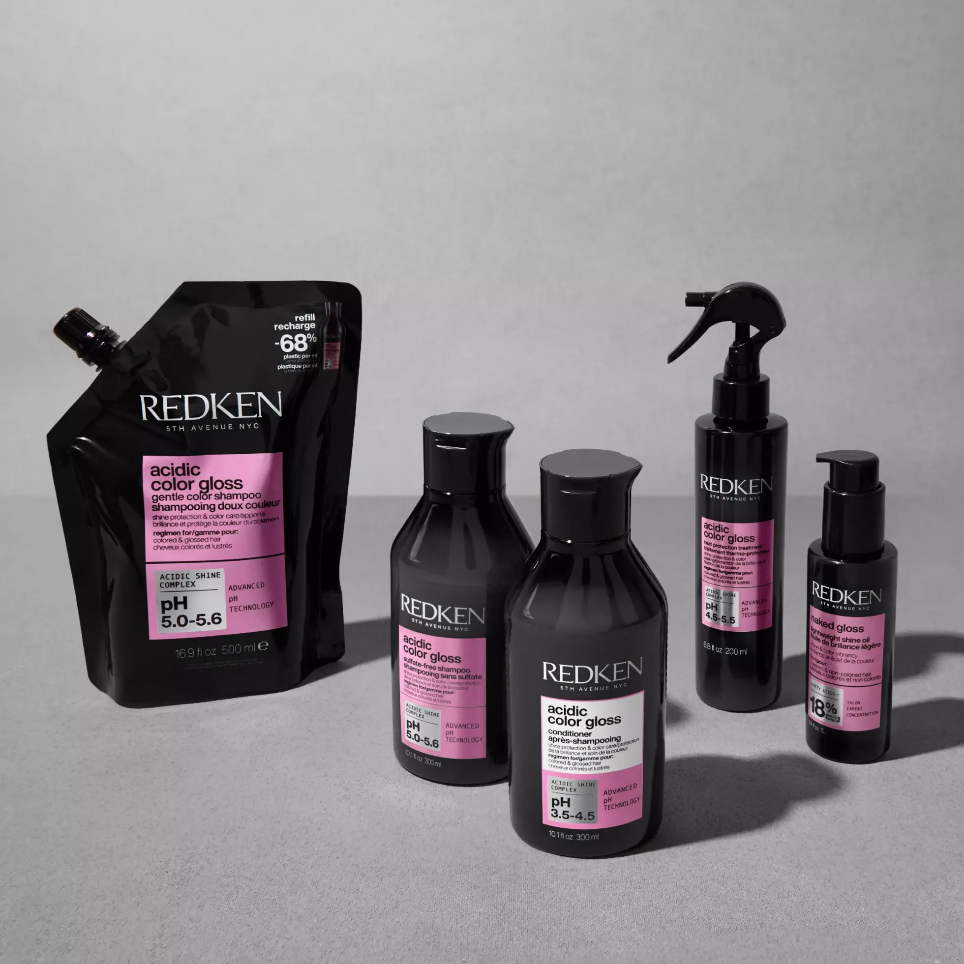 RedkenAcidic Color Gloss Shampoo Refill