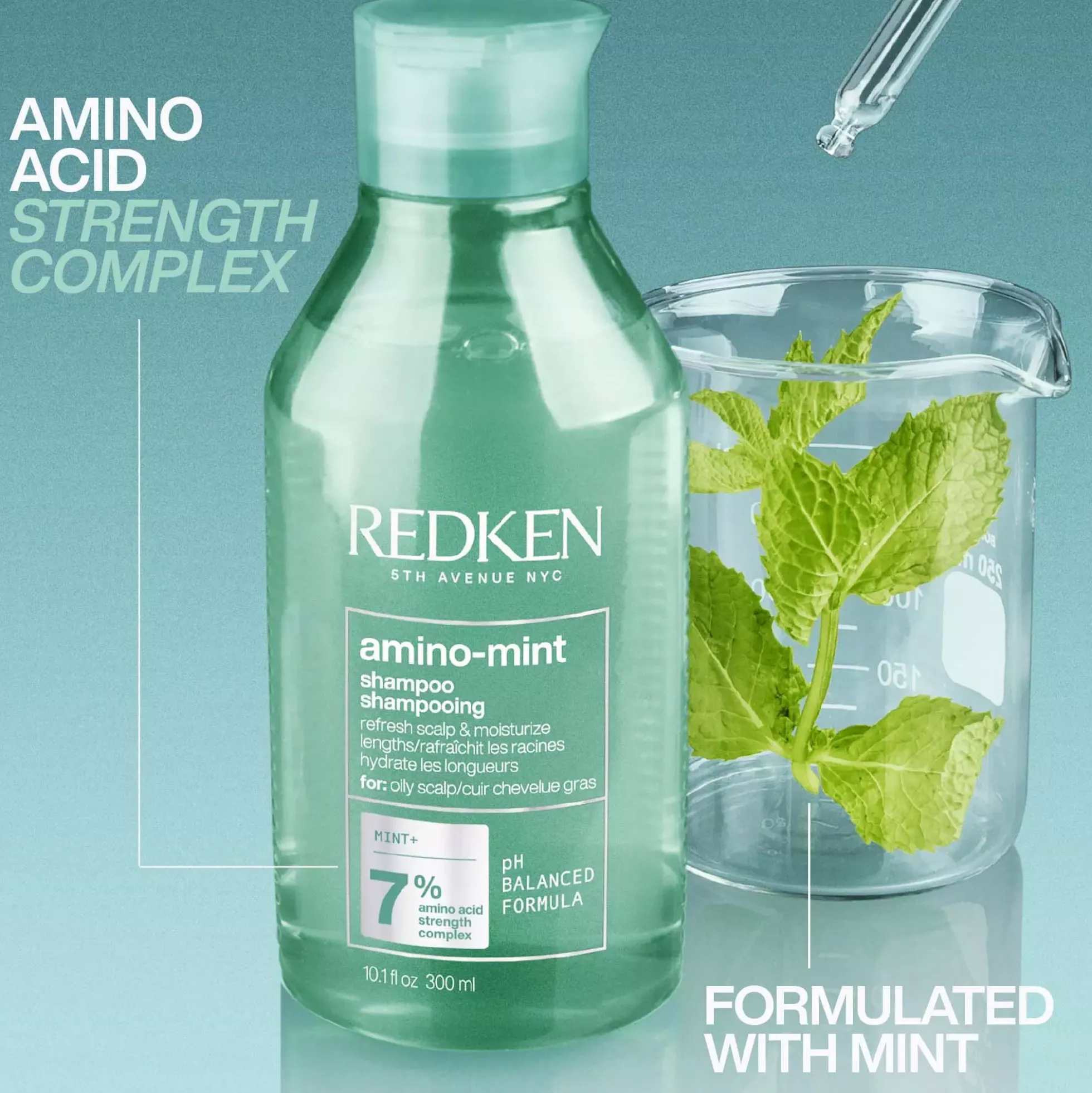RedkenAmino Mint Shampoo 300 ml