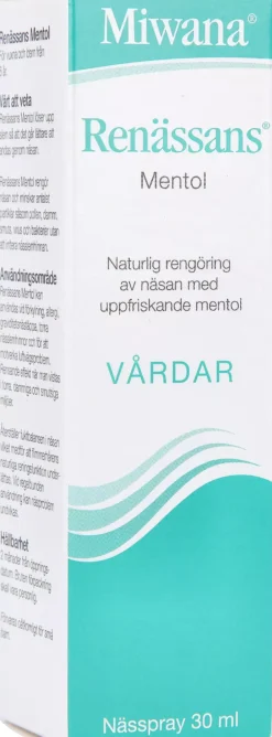Renässans Mentol Nässpray 30 ml