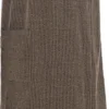 RentoKenno Waist towel 70x145 cm Black/Beige