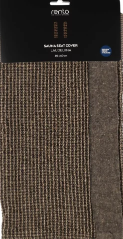 Rento Seat Cover Kenno 50x60 cm Black/Beige