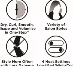 Revlon Tools One-Step Blow-Dry Multi Air Styler 5-In-1