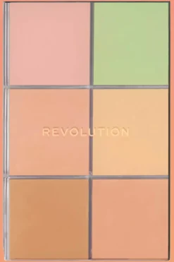 Revolution Beauty London Everything Base Face Icon Complexion Palette Light
