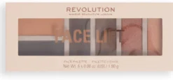 Revolution Beauty London Face Lift Palette Tan to Deep 10 g