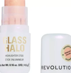 Revolution Beauty London Glass Halo Highlighter Stick Clear Glow