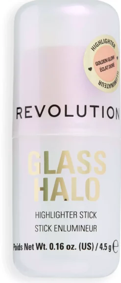 Revolution Beauty London Glass Halo Highlighter Stick Clear Glow
