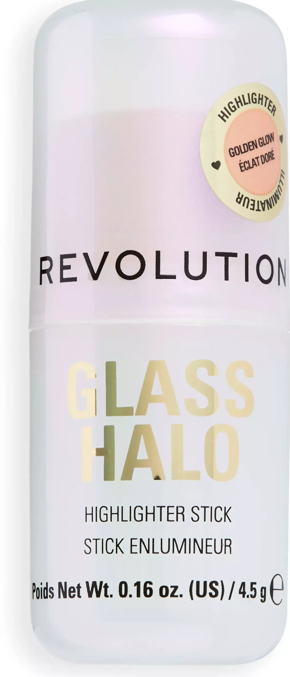 Revolution Beauty London Glass Halo Highlighter Stick Clear Glow