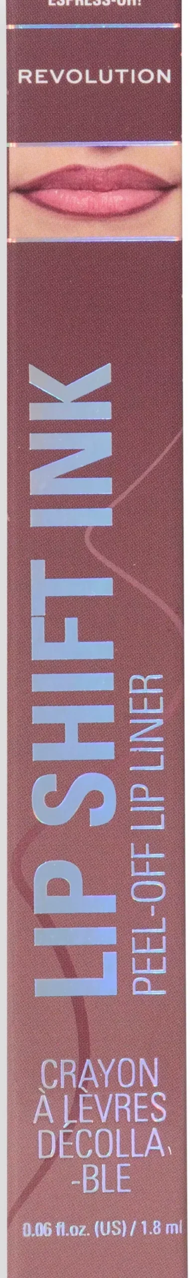Revolution Beauty London Lip Shift Ink Peel Off Lipliner Stain Espress-oh!
