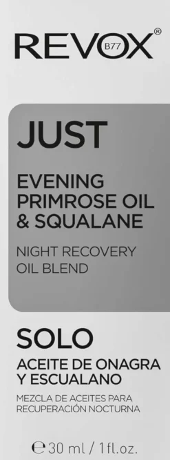Revox B77JUST Evening Primrose Oil & Squalane 30 ml