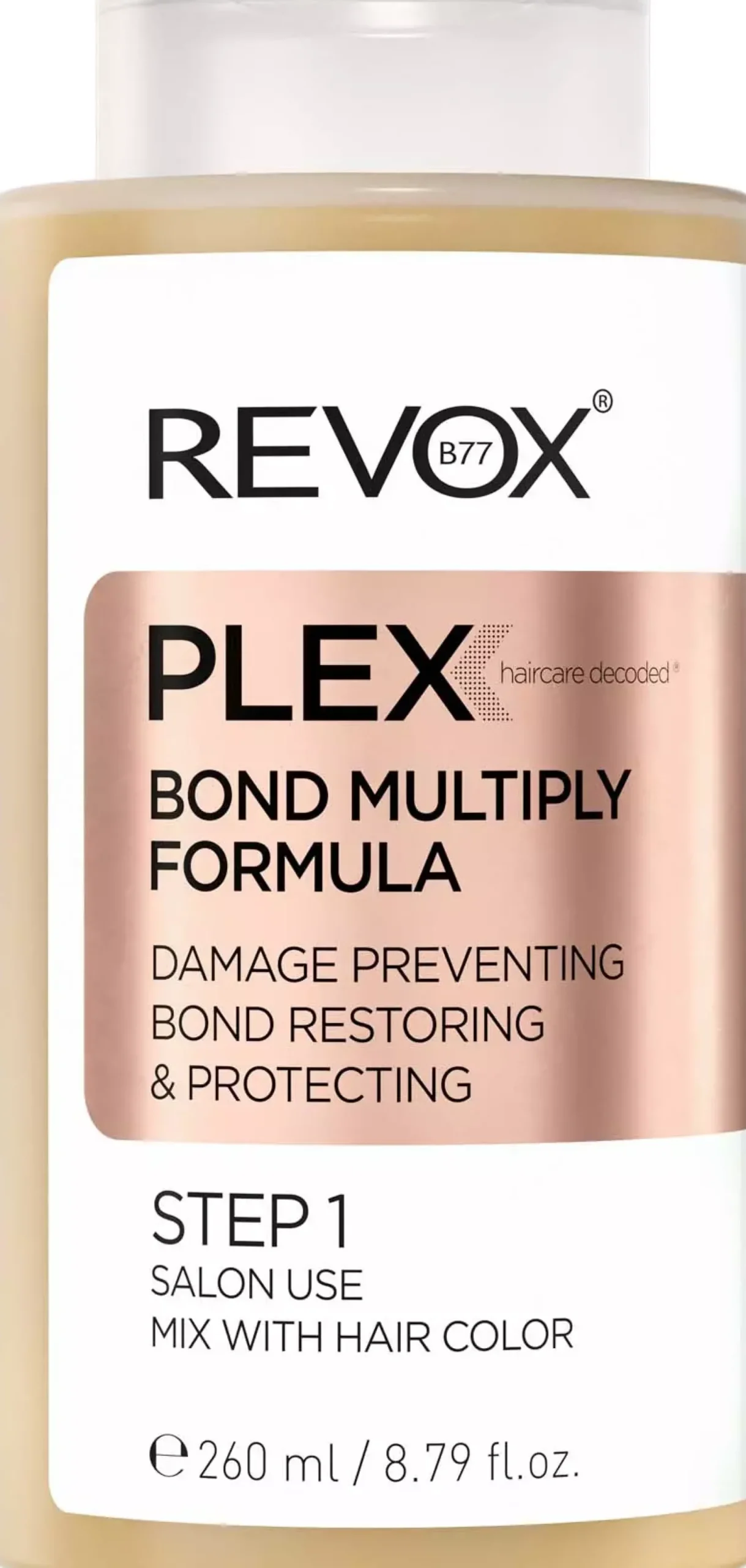 Revox B77PLEX Bond Multiply Formula Step 1 260 ml