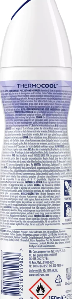 Rexona 72h Advanced Protection Frozen Açaí & Jasmine Spray 150 ml