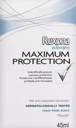 Rexona Maximum Protection For Women Clean Scent 45 ml