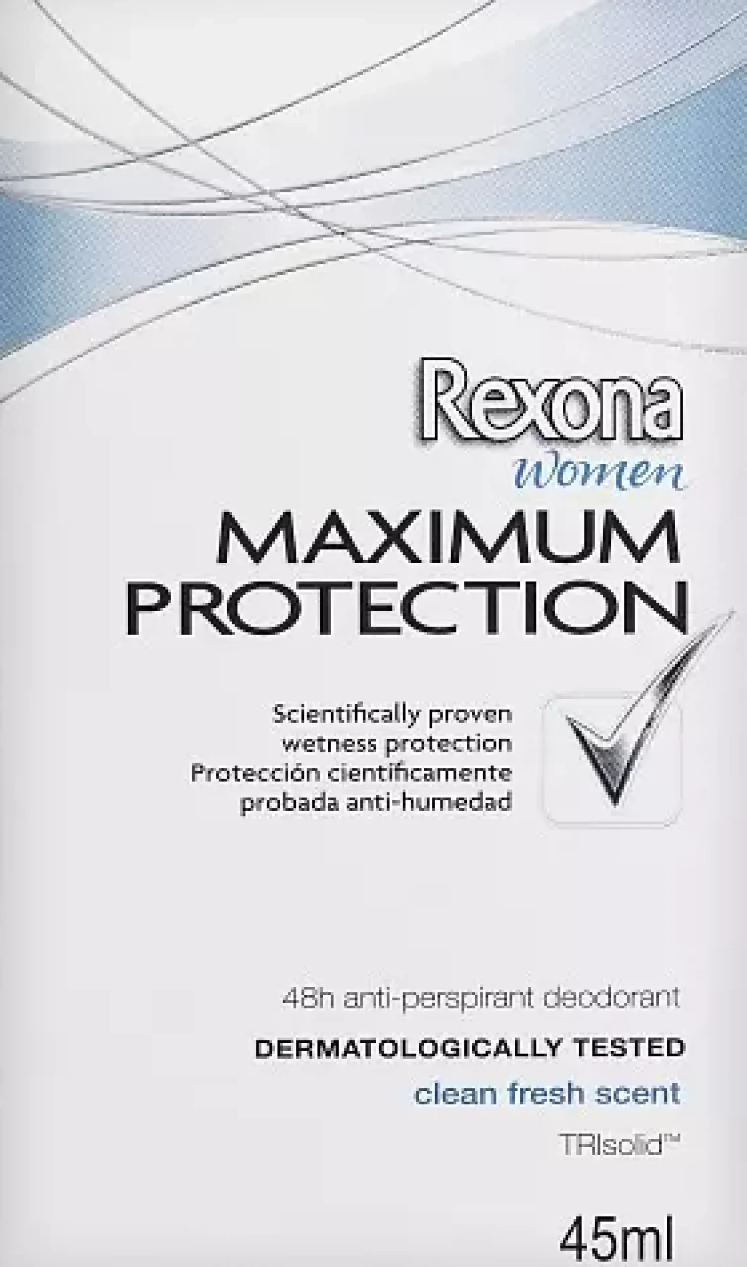 Rexona Maximum Protection For Women Clean Scent 45 ml
