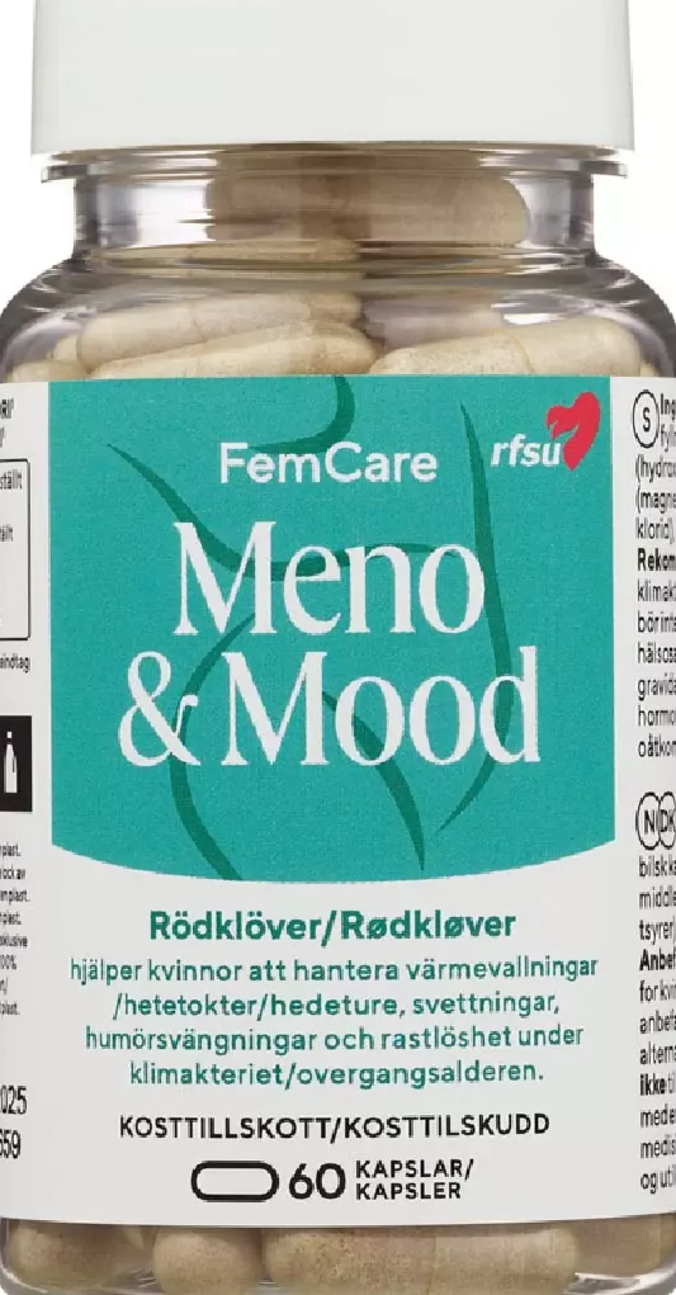 RFSU FemCare Meno & Mood 60 st