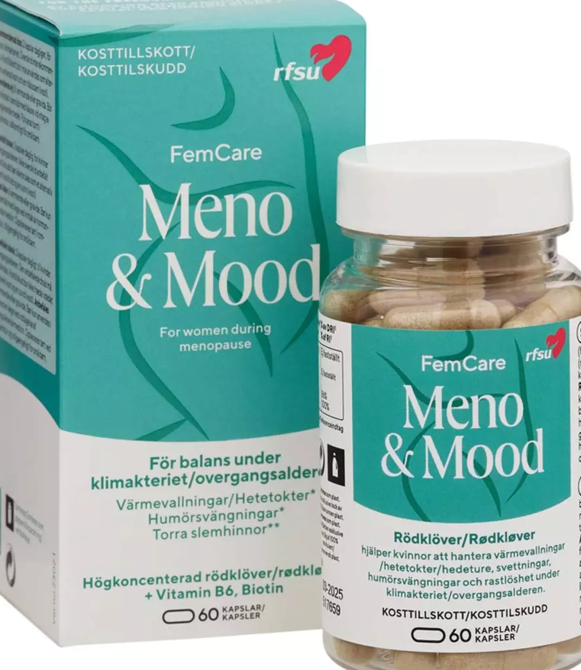 RFSU FemCare Meno & Mood 60 st