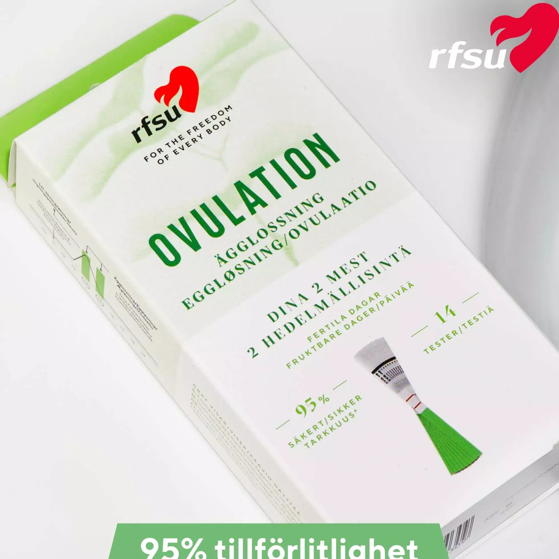 RFSU Ovulation Test Ägglossning 14 st